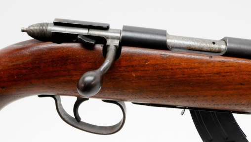 Antigo cano do rifle sniper